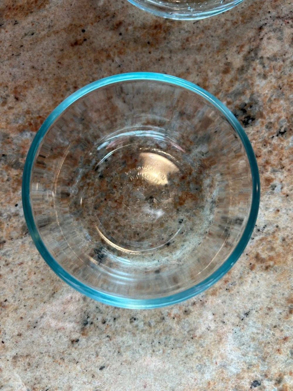 Pyrex Blue Tint Set of 4 Glass Prep Mixing Bowls 7200/7201/7202/7203 Series